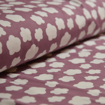 Jersey | Clouds mini Wolken | alt lila